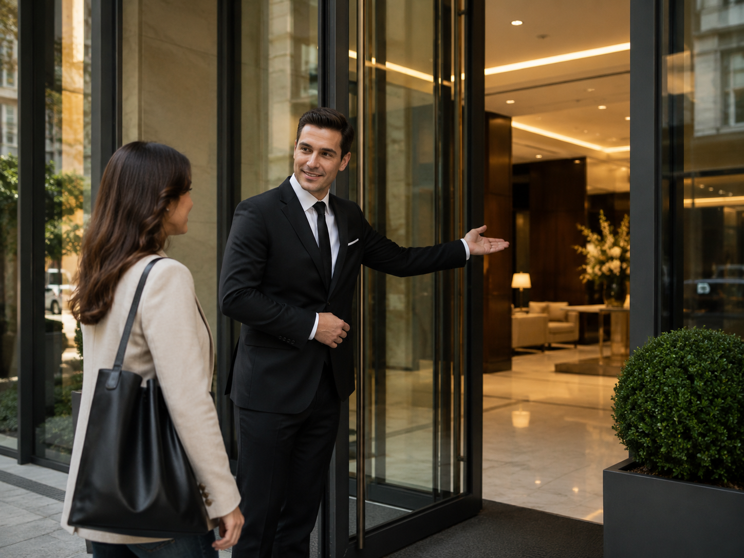 Concierge Door