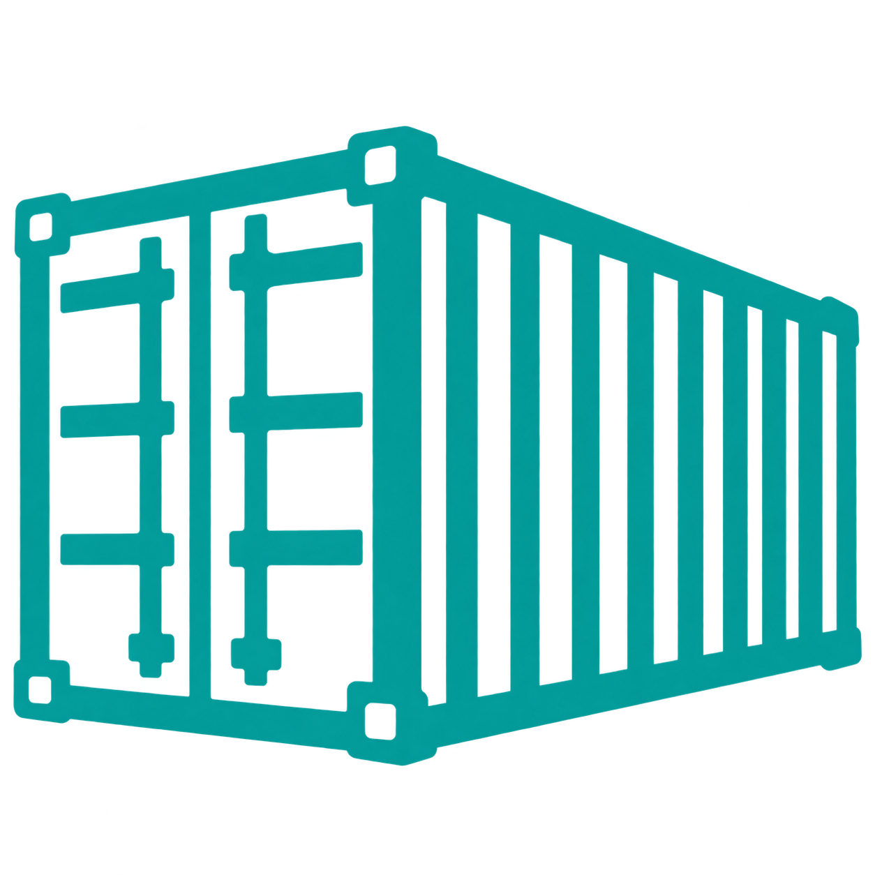 Shipping Container Icon